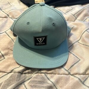 VISSLA Aqua Blue Baseball Cap